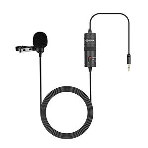 BOYA by M1 Collar Microphone for Smartphones Canon Nikon DSLR Cameras Camcorders Audio Recorder PC