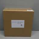 LED Flush Mount Ceiling Light Fixture, 12In Crystal Chandelier with Clear Bubble Acrylic, Modern Ceiling Lighting for Dining Room, Bedroom, Living Room, Kitchen, Brushed Nickel, 4000K Dimmable