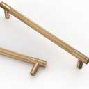 Asidrama 10 Pack 12.6 Inch(320mm) Dark Champagne Bronze Kitchen Cabinet Handles, Cabinet Pulls Kitchen Cabinet Hardware for Cupboard Drawer Pulls