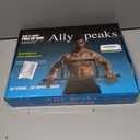 Ally Peaks Pull Up Bar for Doorway | Thickened Steel Max Limit 440 lbs Upper Body Fitness Workout Bar| Multi-Grip Strength for Doorway | Indoor Chin-Up Bar Fitness Trainer for Home Gym Portable (silver1)