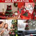 DIY Crochet Christmas Tree Kit for Beginners, Handmade Crochet Christmas Tree Kits - Easy Crochet Kit with Simple Instruction Manual, for Christmas