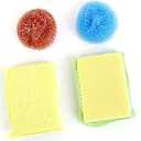 Clean Style 4-Piece Sponge Set, 1-Pack