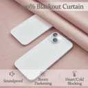 Elegant Blush Pink High Blackout High Ceiling Curtains 102 Inches Long for Sliding Glass Doors, Memory Trained Pinch Pleat Dual Layer Thick Linen Thermal Sound Dampening Modern Window Drapes 2 Panels