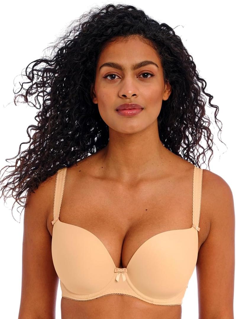 Freya Women's Deco UW Moulded Plunge Bra, Nude, 38F