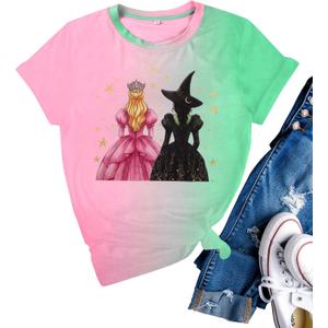 Women Musical Movie Shirt Musical Girls Shirts Birthday Gifts Fan Tee Casual Short Sleeve Tops (L)