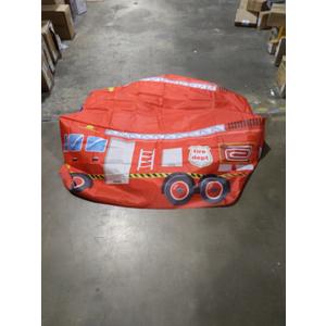 Super Joy Play Fire Truck Pop up Tents for Kids, Play Tents for Boys Playhouse Tent Birthday Gift for Indoor Outdoor