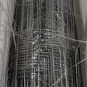 Farm Fence 4ft x 164ft Heavy Zinc Coating Cattle Fence Galvanized Field Fencing Sheep Fence Goat Fence,Hog Wire Fencing for Yard Livestock Animals Protection (Silver)