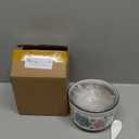Ceramic Bacon Grease Container with Strainer,Cooking Oil Storage Can 17oz(Colorful)