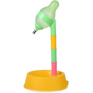 NACOCO Pet Standing Water Dispenser Cat Dog Standing Bowl with Detachable Pole Automatically Feeding Water Height Adjustable