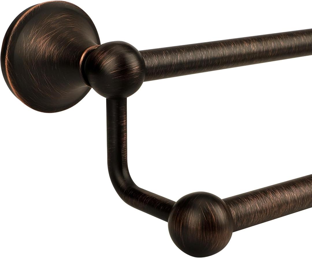 24 inch Double Towel Bar Towel Racks for Bathroom Oil Rubbed Bronze