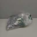 Surmente Black Table Skirt for Rectangle Tables-14ft Black Skirting for Teacher Desks, Weddings, Banquets, or Parties