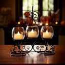 Homemory 24pcs Flameless LED Tea Lights with Remote & Timer, 400+Hours Realistic Flickering Battery Candles for Seasonal, Tabletop, and Centerpieces Decor