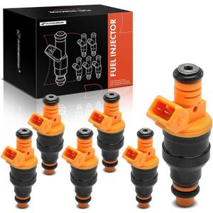 A-Premium Fuel Injectors Set of 6 Compatible with Dodge Grand Caravan, Caravan, Daytona, Dynasty, Shadow, Spirit & Chrysler Daytona, Grand Voyager, LeBaron, Voyager & Plymouth Acclaim, Voyager, 3.0L