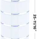 Cryspool 08032 Filter Compatible with UHD-SR100, Flo WC108-58S2X, 100TX, 100TXR, T-100TX, T-100TXR, Posi-Flo II PTM100, PSR100, FC-2550, 102 Sq. Ft Pool Filter Cartridge, 1 Pack