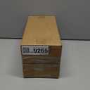 Wood Cable Management Box - Cable Organizer Box - 2 Open Slots Cords Hider Box - Under Desk Cord Organizer for Power Strip Extension Cord Surge Protector Charger Wire, Black (Medium)