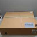 Barydat 4 Pcs Outdoor Patio Chair Cushions with Back, 21.7 x 43.3 Inch Decorative Dining Back Cushions with Tie Buffalo Plaid Indoor Outdoor for Patio Furniture (Blue and White, Plantain Leaf)