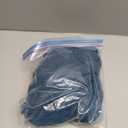 Iauddy Armless Accent Slipper Chair Cover Slipcover,Stretch Spandex Removable NonSlip Silp Cover for Accent Chair Without Arms Furniture Protector for Living Dining Room (Peacock Blue, 2)