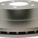 ACDelco Silver 18A865AC (19327815) Coated Front Disc Brake Rotor
