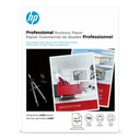 HP Professional Business Paper, Glossy, 8.5x11 in, 52 lb, 150 Sheets, Works With Laser Printers (4WN10A), White