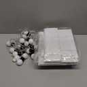 imprsv 3FT 50th Birthday Decorations Numbers: 50th Birthday Party Anniversary Decorations Large Light Up Numbers 50 for Men Women Him Her (White)