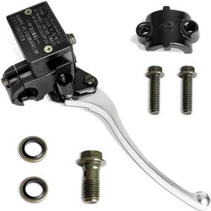 Motorcycle brake pump 7/8" brake master cylinder kit handle front right brake lever disc brake suitable for South America and Southeast Asia XRM110 Future Star TRX 250 300 350 450 with screws