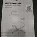 D300 Ergonomic Office Chair with Footrest,Big and Tall Desk Chair with 3D Separate Lumbar Support & Comfy Headrest,6D Adjustable Armrests,High Back Swivel Mesh Computer Chair for Long Hours(Gray)