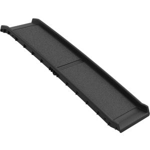 Dog Ramp - Folding, Nonslip Pet Ramp for Dogs to Get into Cars, Trucks, SUVs, or RVs - Portable Pet Ramps with Raised Side by PETMAKER, 61"L x 15.5"W x 5.5"H,(Black) (61" x 15.5")