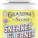 2 x Grandma's Secret Shoe Cleaner - Stain Remover Spray for Rubber, Canvas and Leather - Removes Dirt, Grime and Grass - Sneakers Cleaner for Outdoor Shoes, Slippers and Moccasins - 3 Ounce