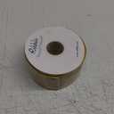 Ribbli Glossy Gold Velvet Wired Ribbon 2.5 Inch Striped Velvet Christmas Ribbon for Gift Wrapping Christmas Tree Decoration Crafts Wreaths Supplies-Continuous 10 Yards