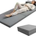 HJAHHSM Memory Foam Floor Mattress Bed Sleeping Portable Pad Foldable