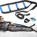 Bed Ladder Assist,Pull up Helper and Sit up Helper 4 Handle Grips,Bed Rail Assistance Devices Adjustable Length Bed Lift for Most Beds Mobility Aid for Elderly, Handicapped, Injured (95 Inches)