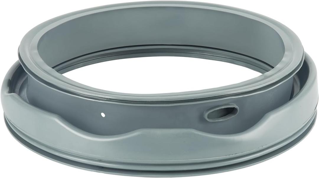WH08X10036 Washer Door Boot Seal Gasket Door Diaphragm Compatible with GE Front Load Washer, Door Gasket Replacement Part WH08X10022 WH08X10040 AP4334050 PS1766023 EAP1766023 1394050