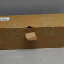 5 Ft Shot Board 4 Person Shot Ski Retro Rustic Wood Ski Shot Board with 48 Cute Shot Glasses for Party,Wedding Celebration,Birthday Family Gathering,Game Night - 56x4x0.8in (Stripes Design) (Bule White)