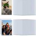 5" x 7" Photo Postcard Protectors, Rigid Hard Print Protectors, Clear Waterproof Protectors, Paper Sleeves Photo Plastic Sleeves Document Holder, Memories and Collectibles Storage (50 Pack)