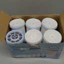 6 Pack Replacement Filter for Zero-Water, ZR-001 ZR-004 ZP-006 ZP-010 ZR-017 ZD-018 ZS-008, 5-Stage Filter System 0 TDS, Certified to Reduce Lead Chromium and PFOA/PFOS, SETFEEL