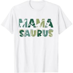 Mama Saurus Matching Family Birthday Dinosaur Men Women Kids T-Shirt XXL