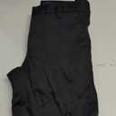 Amazon Essentials Men's Slim-Fit Wrinkle-Resistant Flat-Front Stretch Chino Pant (28W x 32L, Black)