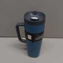 Owala SmoothSip Slider Stainless Steel Insulated Travel Mug with Handle, 100% Leak Proof, For Hot and Cold Drinks, Travel Friendly with Sliding Lock Lid, 24 oz, BPA Free, Leak Proof, High Dive