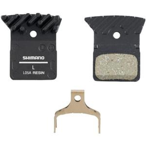 SHIMANO BRBX Pads + spg Alloy Back Resin L05A w/Fin Black One Size