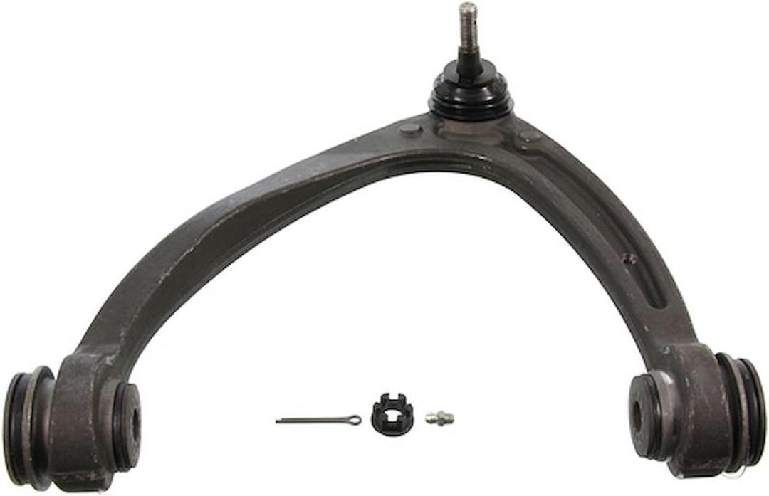 MOOG Front Outer Steering Tie Rod End - Front Left Suspension Arm - Truck Control Arm Replacement - Reinforced Ball Joint - Greaseable Ball Joint - Strength Optimized