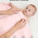 Muslin Hooded Baby Bath Towels - 3 Pack 100% Cotton Ultra-Soft Towels for Newborns, Infants, Toddlers - 32x32 Inch - Highly Absorbent, Quick-Dry Essentials for Bath Time, Beach, Pool, Pink Series
