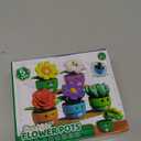 5 Sets Flower Garden Toddler Toys, Kids Gardening Building Toy, Color Shape Sorting & Stacking Game, Montessori Preschool Learning Activities for Toddlers 1 2 3 Year Old