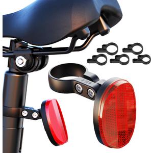 DDJ [Upgraded for Air Tag Bike Mount Hidden, Waterproof Bike for Airtag Holder, Bike Reflectors GPS Tracker Anti-Theft Bicycle Seatpost Mount for Air Tag, for Electric Bike Scooter, Mountain Bikes
