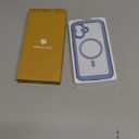 Miracase for iPhone 17 Case 6.3'', Full-Body Military Grade Drop Protection Outdoor Phone case with Built-in Glass Screen &Camera Control,Easy Installation,No Gap,Compatible with MagSafe,Light Blue