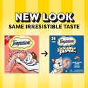 Temptations Creamy Puree Squeezable Lickable Cat Treats, Wet Cat Treats with Salmon, 0.42 oz. Tubes, 24 Count - Packaging May Vary (EXP 11/05/27)