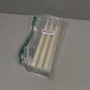 Homemory 11 inches Waxy Flameless Taper Candles with Remote Timer Dimmer, 6 Pcs Battery Operated Taper Candles with Flickering Flame, Ivory LED Candlesticks for Wedding, Christmas Indoor Decoration