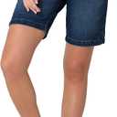 Lee Women's Legendary 9" Chino Bermuda Short (Blue, 6)