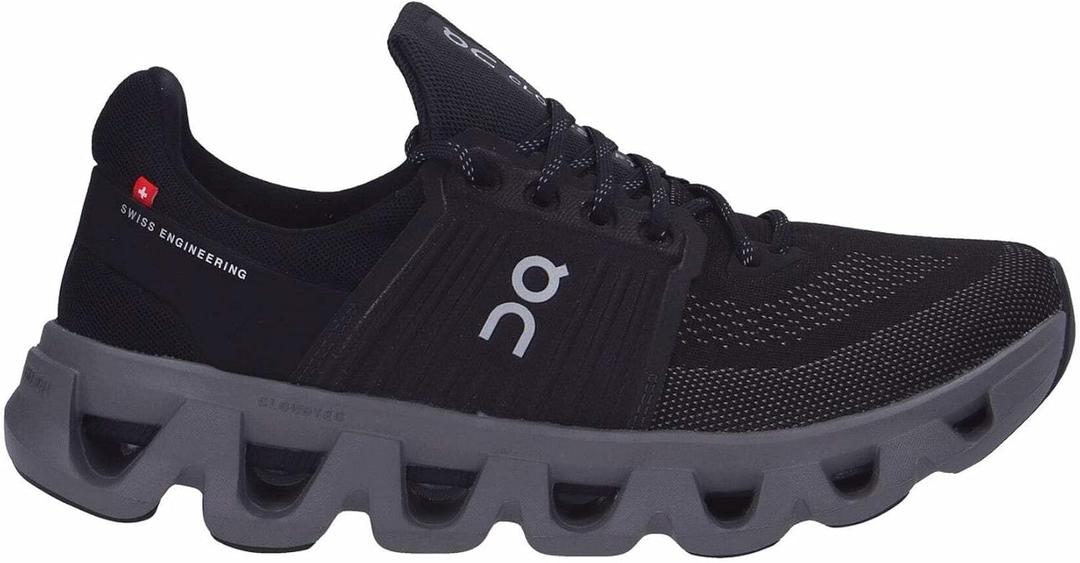 On Men's Cloudswift 4 Ad Black/Rock 9 Medium