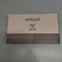 MANZI Run Resistant Control Top Panty Hose Opaque Tights (Large, 1*black+1*navy Blue+2*coffee)