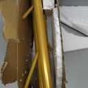 Metal Coat Rack, Modern Coat Rack Freestanding, Sturdy Coat Tree Stand with Cross Base, Golden Coat Racks Hall Tree for Clothes Jacket Hat Bag Entryway